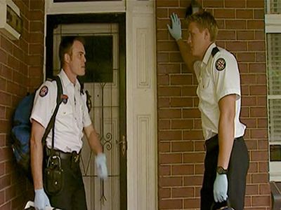 Conrad Coleby and Brian Vriends in All Saints (1998)