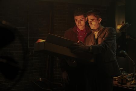 George Rexstrew and Jayden Revri in Dead Boy Detectives (2024)