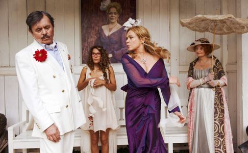 Josef Abrhám, Eva Holubová, Barbora Seidlová, and Dagmar Havlová in Leaving (2011)