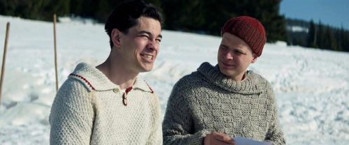 Krystof Hádek and Marek Adamczyk in The Last Race (2022)