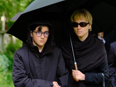 On set of 