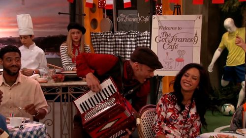 Brian Stepanek and Amielynn Abellera in Nicky, Ricky, Dicky & Dawn (2014)