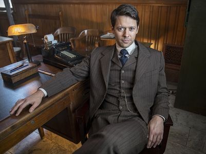 John as William Randolph Hearst in American Genius for National Geographic