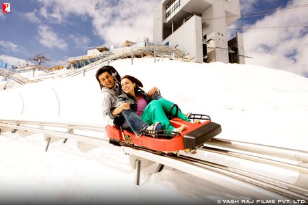 Ranbir Kapoor and Minissha Lamba in Bachna Ae Haseeno (2008)