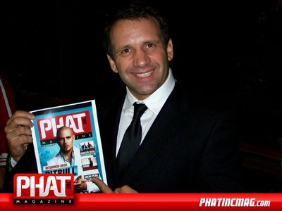 'John Campbell=Mac' at Sugar Shane Mosley charity boxing event in Pomona with Phat magazine