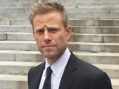 Aaron Cooley - Promotional author photo for his novel 