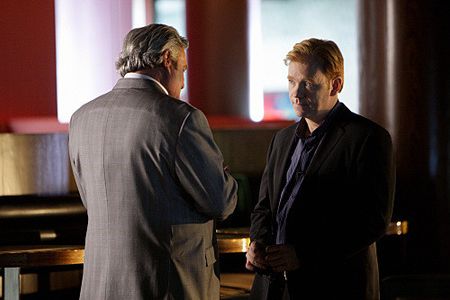 David Caruso and Brad Leland in CSI: Miami (2002)