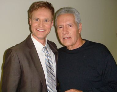 Todd Alan Crain and Alex Trebek