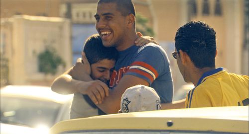 Shahir Kabaha and Fouad Habash in Ajami (2009)