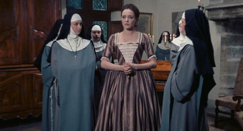 Francine Bergé and Anna Karina in The Nun (1966)