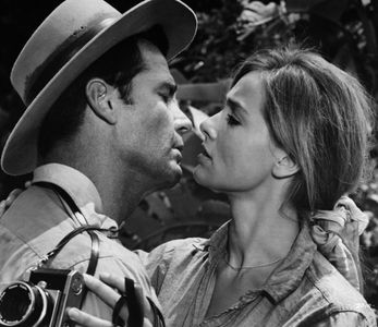 James Garner and Eva Renzi in The Pink Jungle (1968)