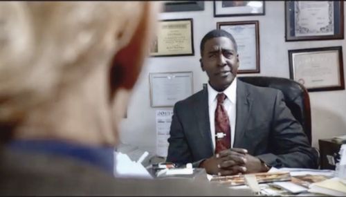 Hawthorne James and Idrees Degas in the movie Flint Tale directed by Marc Cayce.