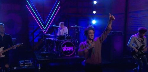 The Vamps, Bradley Simpson, James McVey, Connor Ball, and Tristan Evans in Conan (2010)
