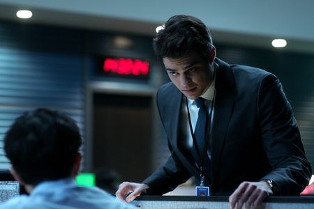 Noah Centineo and Daniel Jun in The Recruit (2022)