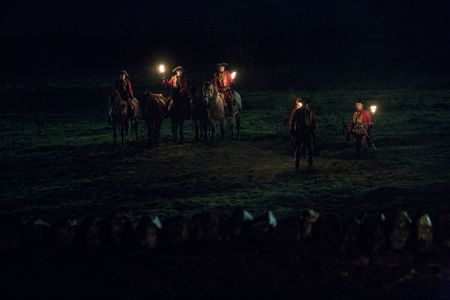 Ian Dunn, Brendan Patricks, and Robert Curtis in Outlander (2014)
