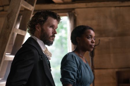 Ryan Kwanten and Mallori Johnson in Kindred (2022)