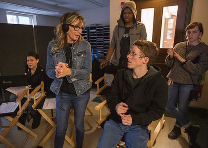 Directing ‘Conrad’ Series shots w/ DP