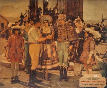 Donald Gallaher, J. Harold Murray, and Norma Terris in Married in Hollywood (1929)