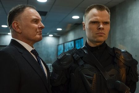 Robert Glenister and Richard Riddell