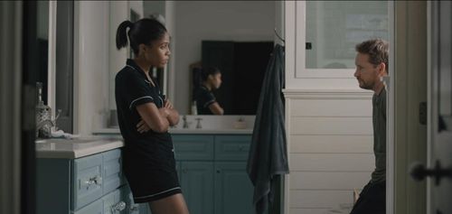 Marchelle Thurman and Casey Nelson in Black White and the Greys