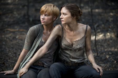 Christine Evangelista and Liz E. Morgan in The Walking Dead (2010)