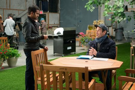 Ian Kahn and Aziz Ansari in Master of None (2015)