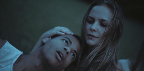 Sara Cicilian and Mark St. Cyr in Doomsday (2016)