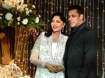 Salman Khan and Simi Garewal