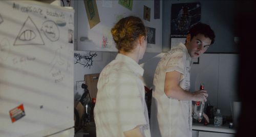 Nicholas Burton and Matt Castley in NAKED (2020) - Still