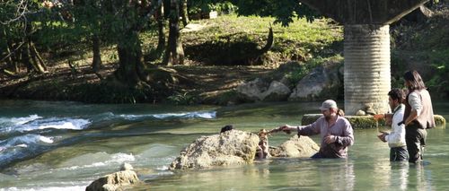With jaime Camil & Horacio Garcia Rojas filming CHIAPAS THE HEART OF COFFEE
