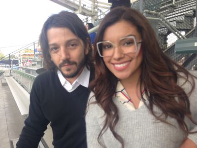 Diego Luna and Zuleyka Silver