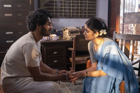 Ishaan Khattar and Tanya Maniktala in A Suitable Boy (2020)