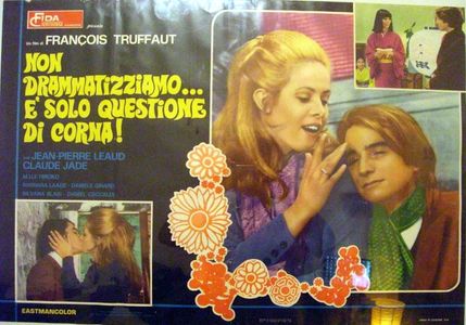 Claude Jade and Jean-Pierre Léaud in Bed & Board (1970)