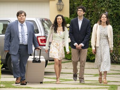 Albert Rutecki, Sosie Bacon, Sue Ann Pien, and Rick Glassman in As We See It (2022)