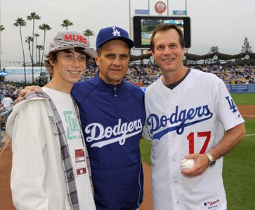 Bill Paxton, Joe Torre, and James Paxton