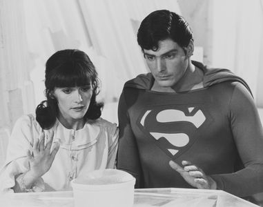 Christopher Reeve and Margot Kidder in Superman II (1980)
