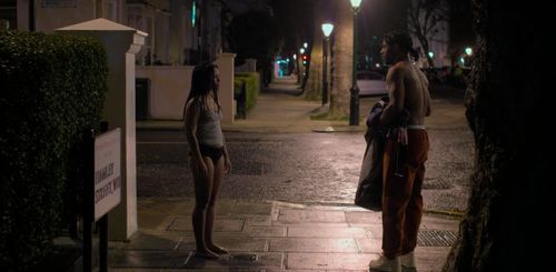 Branden Cook and Myha'la Herrold in Industry (2020)