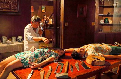 Dwight Gaston, Ashley Ortega, and Jay Arcilla in Dear Uge: Patayin sa sindak si Bernadette (2019)