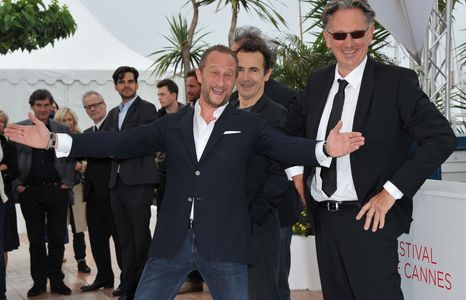 Benoît Delépine, Albert Dupontel, and Benoît Poelvoorde at an event for Not Dead (2012)
