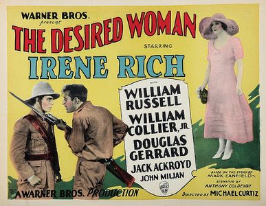 William Collier Jr., Irene Rich, and William Russell in The Desired Woman (1927)
