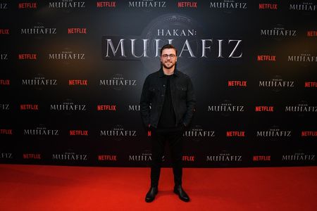 Tolga Saritas at an event for The Protector (2018)
