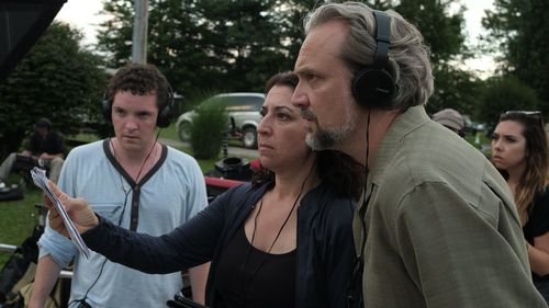On the set of Chance (2018)