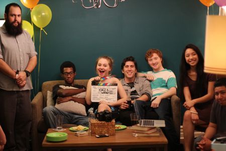 Writer/director/producer/actress Jayna Sweet, actor/producer Kyle Perren, actor Michael William Hunter, DP Noble Gray, b