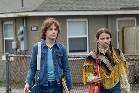 Madeleine McGraw and Mason Thames in The Black Phone (2021)