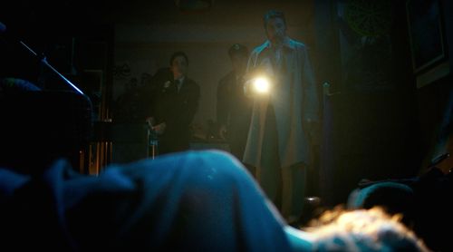 Chema Adeva, Miranda Gas, and Sandra Escacena in Verónica (2017)