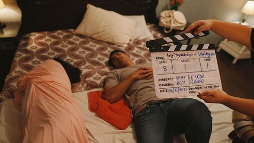 Ruby Ruiz and Julian Roxas in Ang pagdadalaga ni Lola Mayumi (2021)