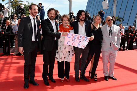 Viggo Mortensen, Ghita Nørby, Lisandro Alonso, Esteban Bigliardi, and Fabian Casas at an event for Jauja (2014)