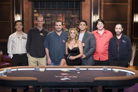 Shana Hiatt, John Juanda, Barry Greenstein, Mike Matusow, and Allen Cunningham in Poker After Dark (2007)