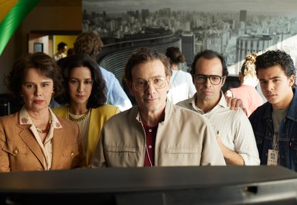 Susana Ribeiro, Marco Ricca, and Camila Márdila in Senna (2024)