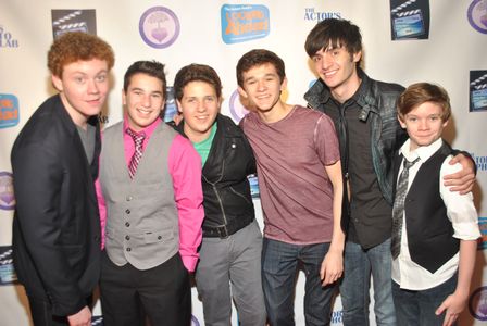 Zach Louis and friends on the Red Carpet at Infusion Lounge at Universal CityWalk